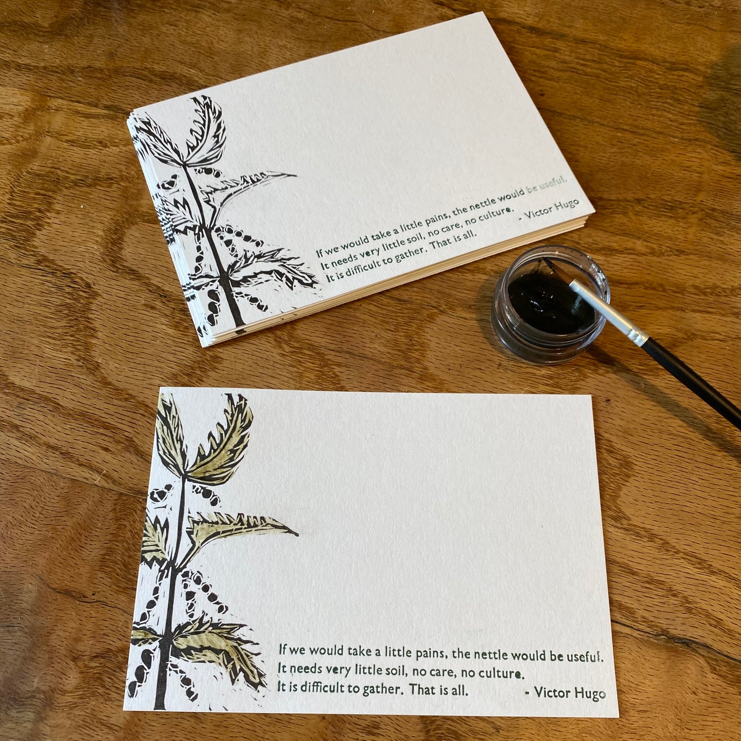 Nettle Gift Set - Dartmoor foraged cards