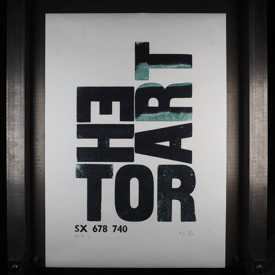 Tor Names of Yesteryear - Yar Tor / Heart Tor - Large poster