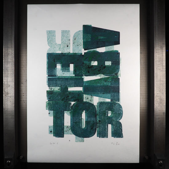 Tor Names of Yesteryear - Yar Tor / Heart Tor - Large poster