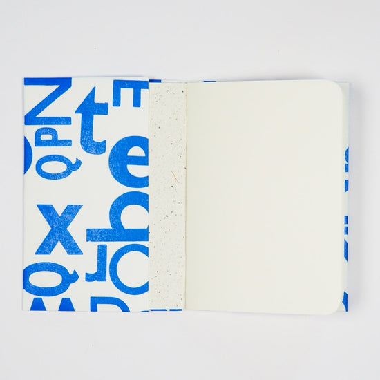 Hand-Printed A6 Notebook Cover – Stylish Protection for Your Notebook