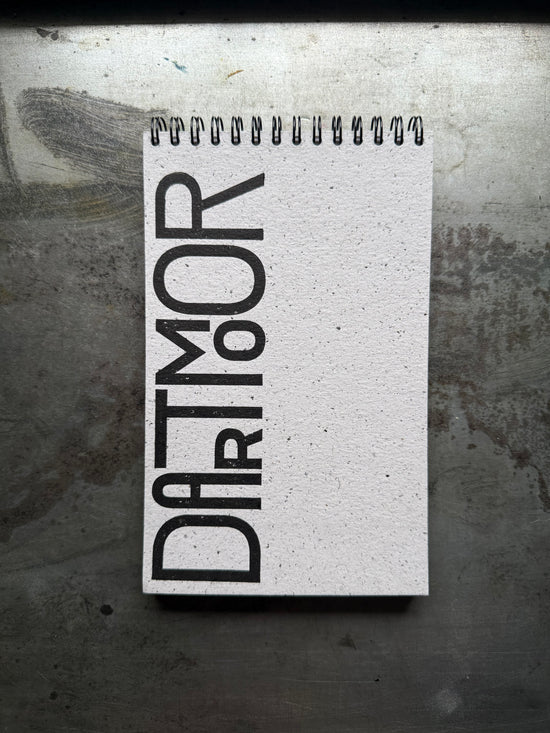 Dartmoor - Spiral Notebook with Wood Type Cover