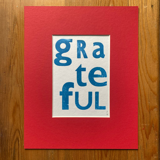 Grateful Poster - Cultivate a Spirit of Appreciation