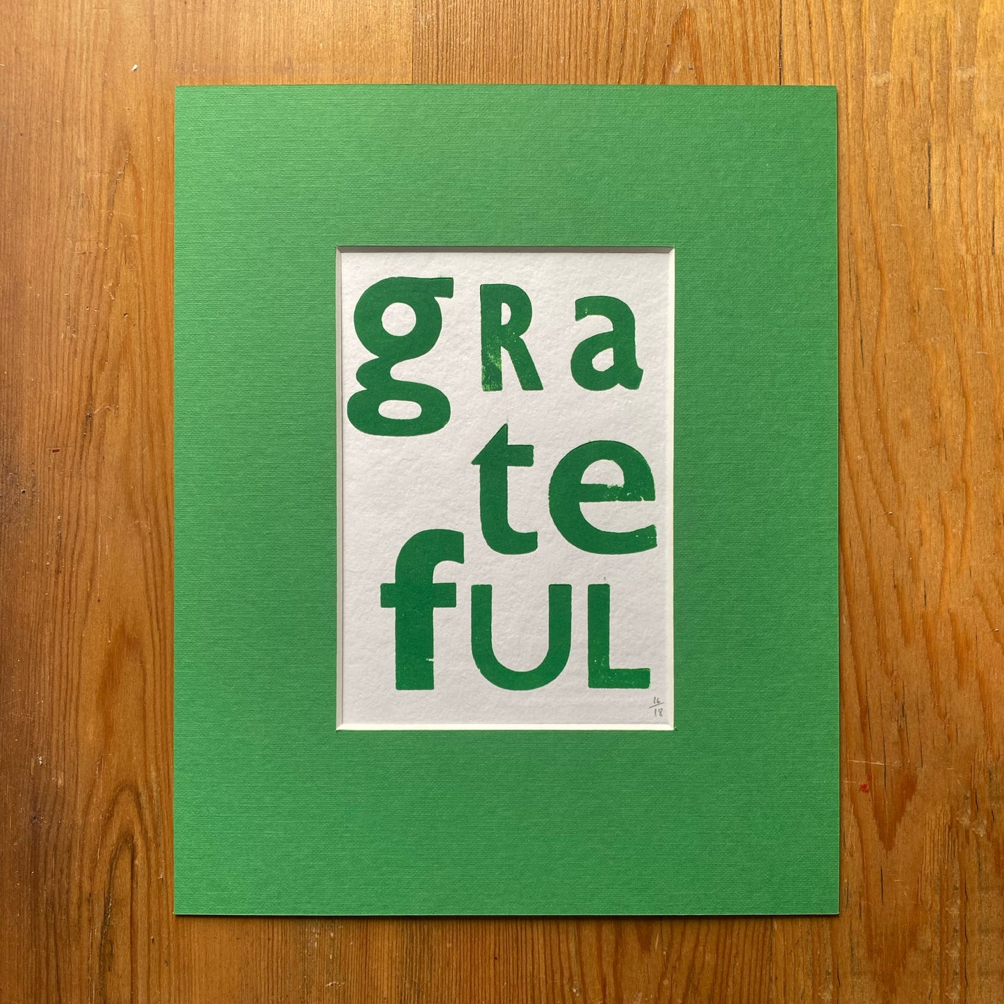 Grateful Poster - Cultivate a Spirit of Appreciation