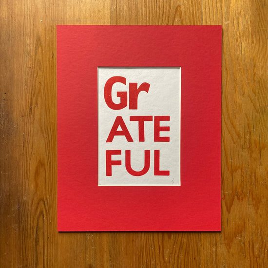 Grateful Poster - Cultivate a Spirit of Appreciation