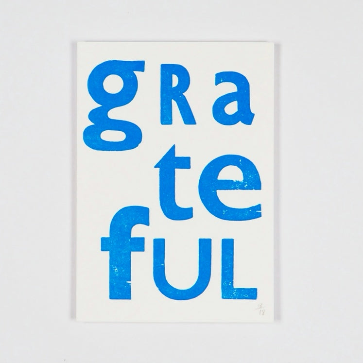 Grateful Poster - Cultivate a Spirit of Appreciation