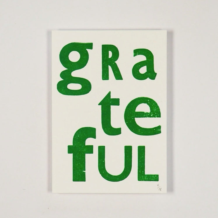 Grateful Poster - Cultivate a Spirit of Appreciation