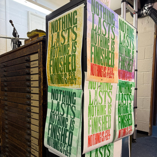 Print Your Own Posters - Workshop in Devon, England