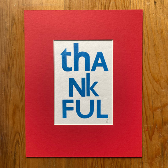 Thankful Poster – A Daily Reminder of Gratitude