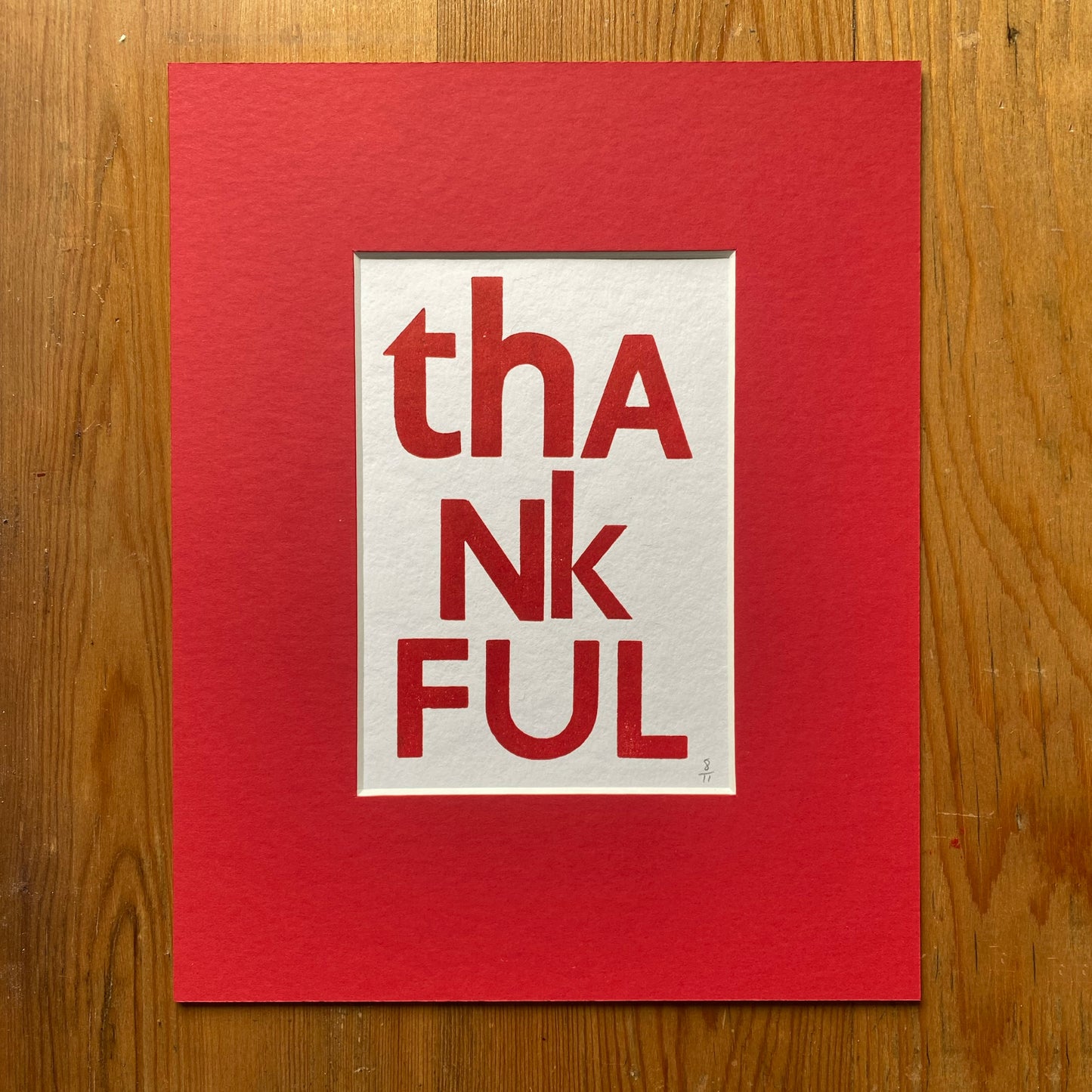 Thankful Poster – A Daily Reminder of Gratitude