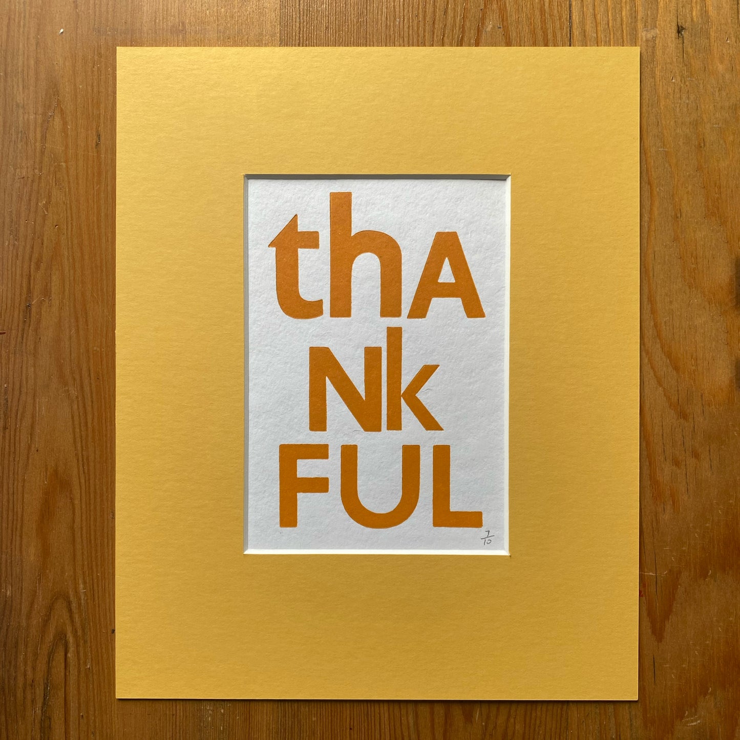 Thankful Poster – A Daily Reminder of Gratitude