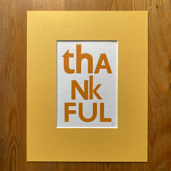 Thankful Poster – A Daily Reminder of Gratitude