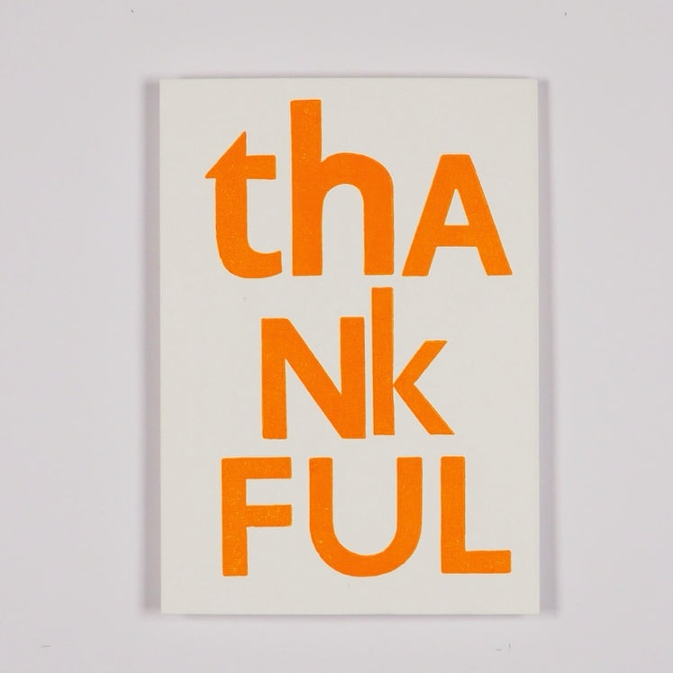 Thankful Poster – A Daily Reminder of Gratitude